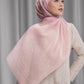 songket tie back shawl in pink beach by buttonscarves style look