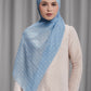 songket tie back shawl in river by buttonscarves style look