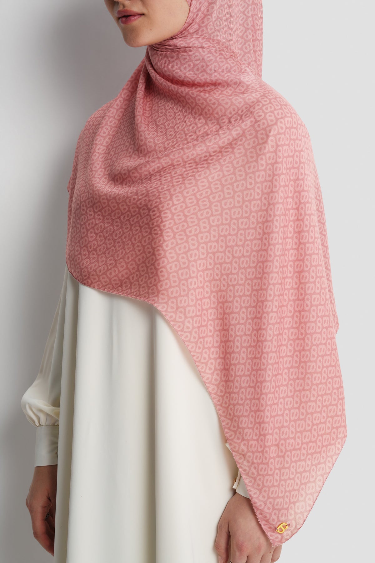Tapis Viscose Shawl - Ash Rose