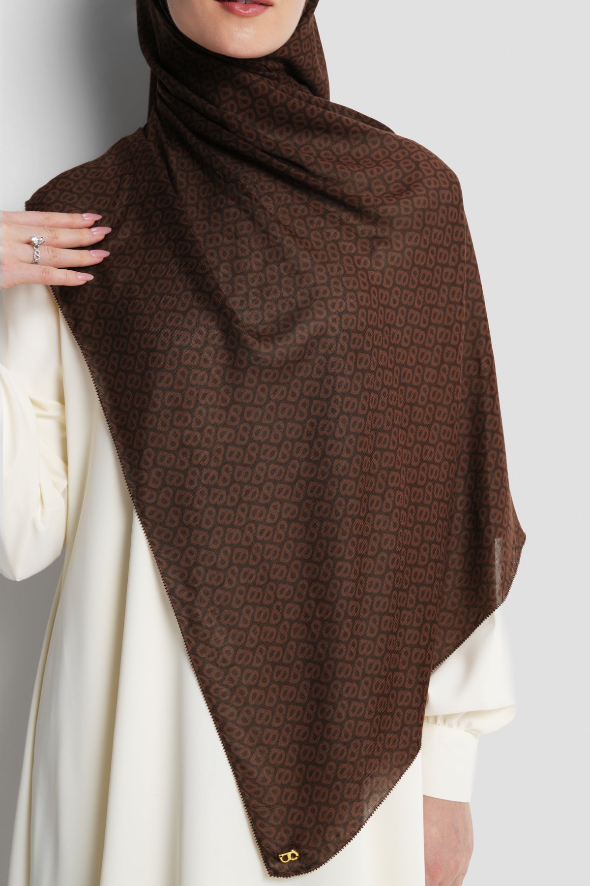 Tapis Viscose Shawl - Chicory Coffee
