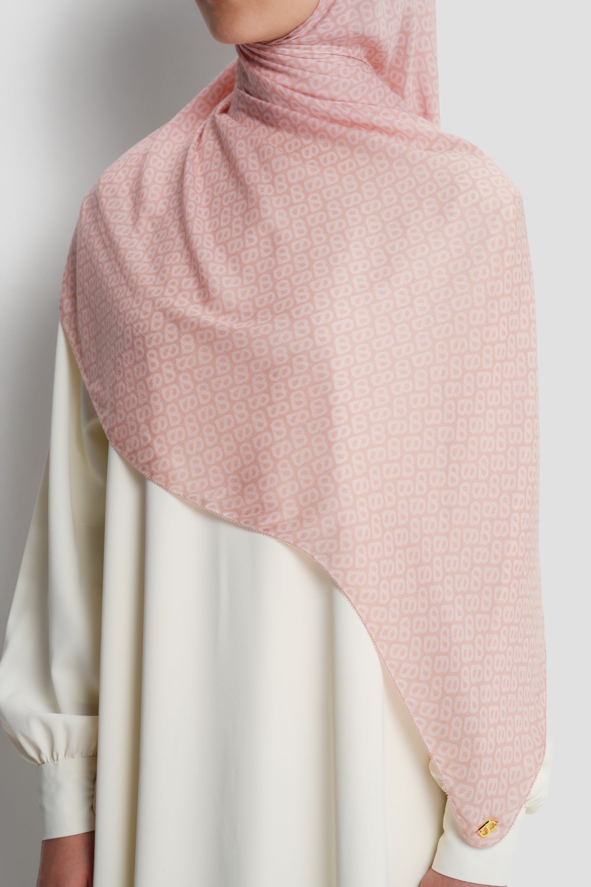 Tapis Viscose Shawl - Rose smoke