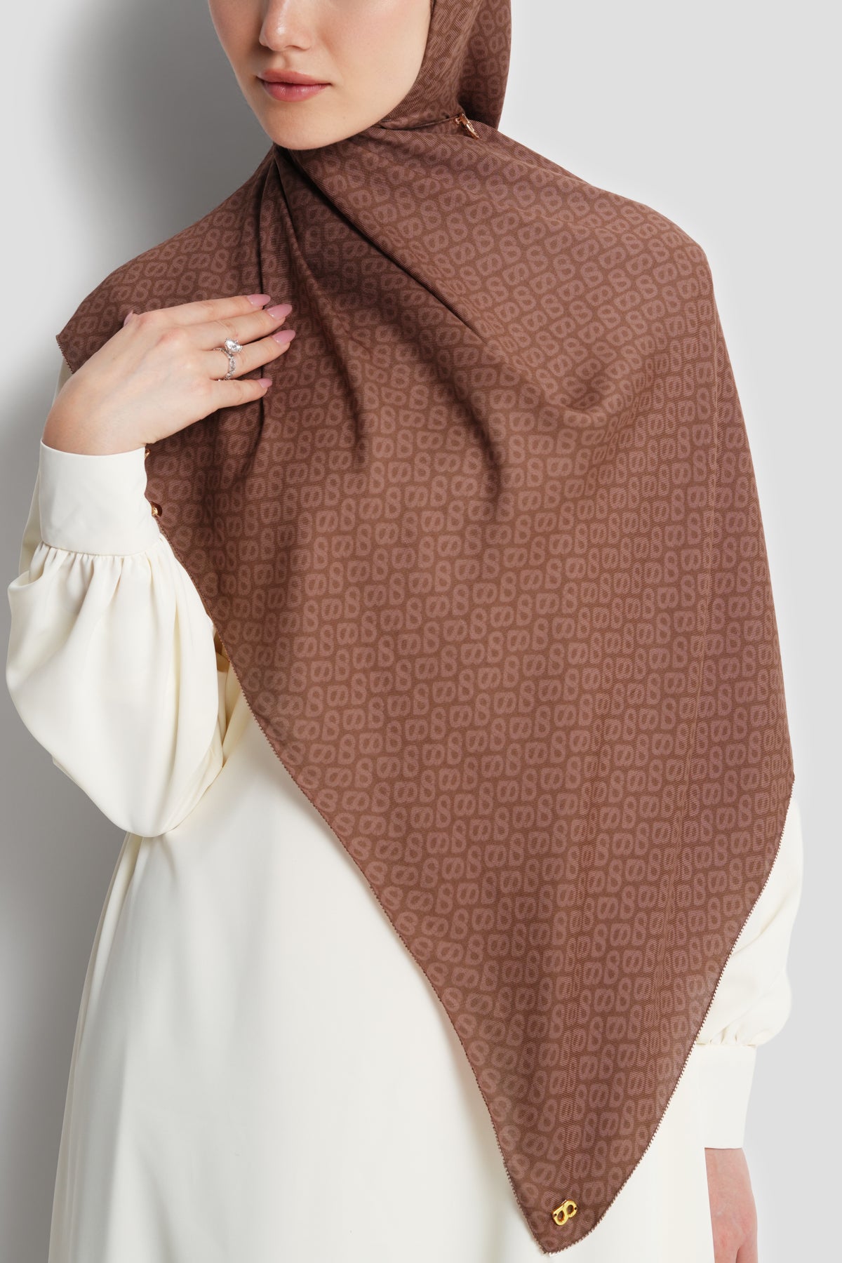 Tapis Viscose Shawl - Tiramisu