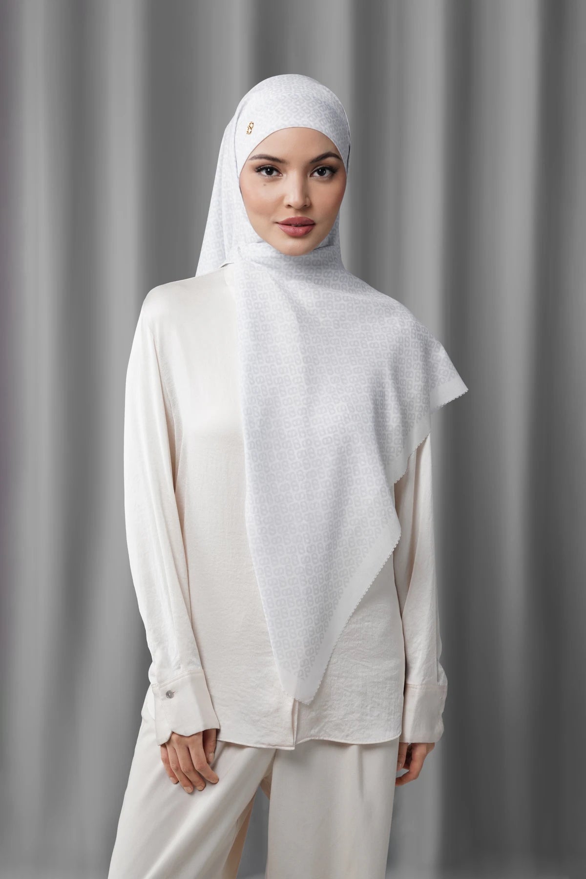 Tapis Tie Back Square - Bright White