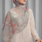 Under The Sea Tie Back Shawl - Clam