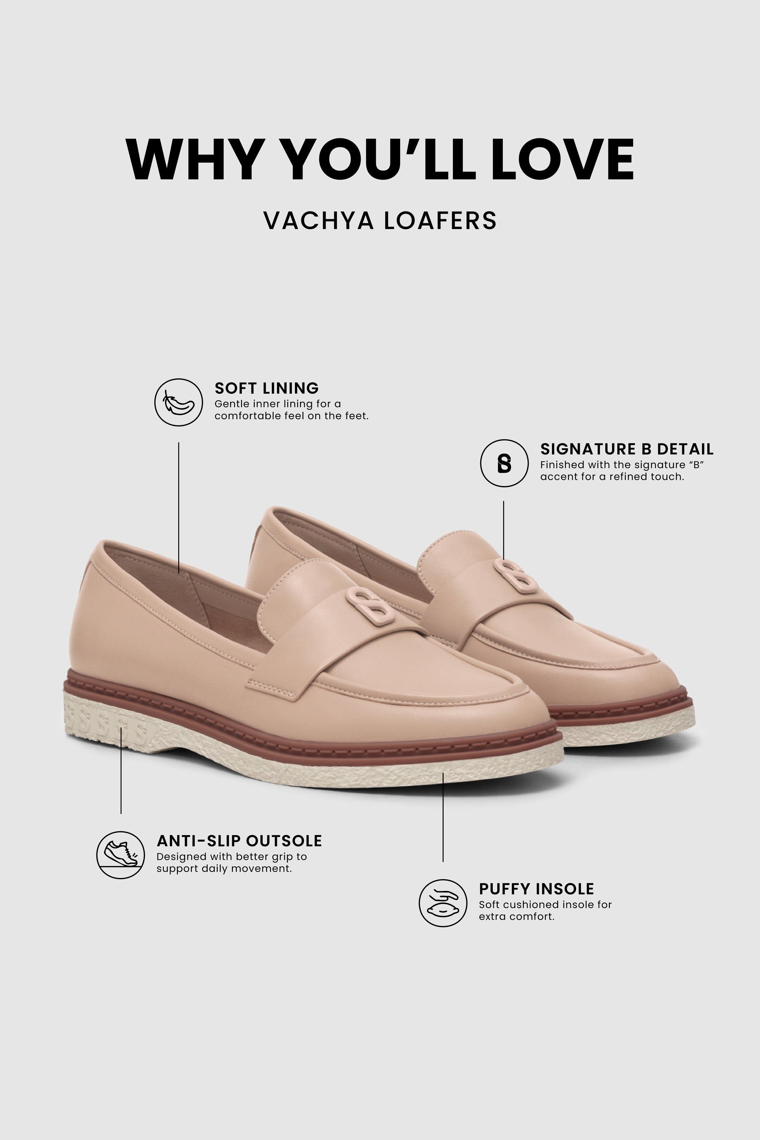 Vachya Loafer - Clay