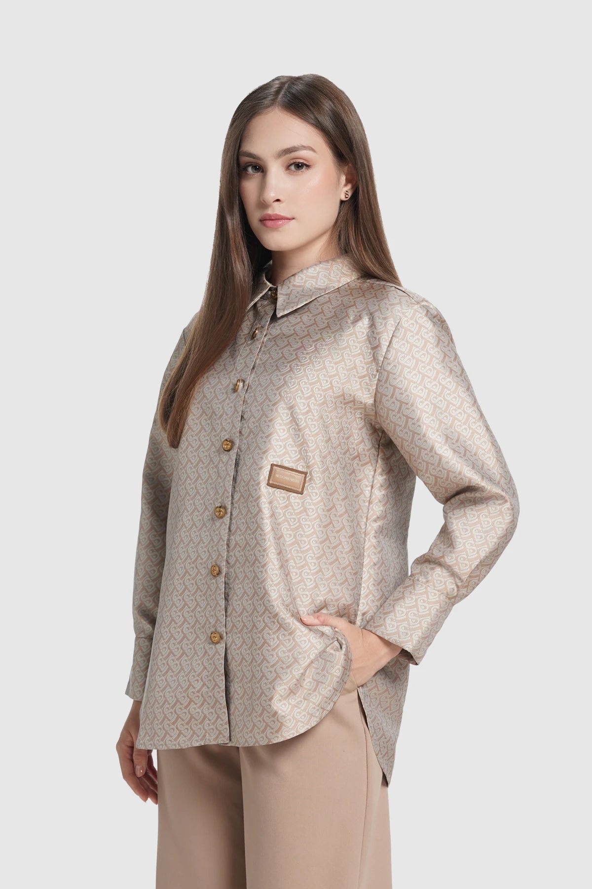 Verena Basic Shirt - Sand
