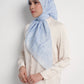 Waves Monogram - Crystal Blue