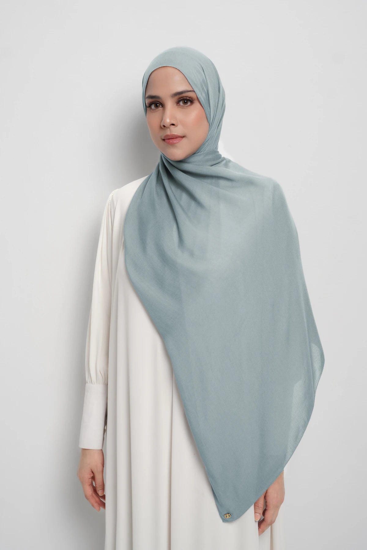Yura Shawl - Dusty Blue