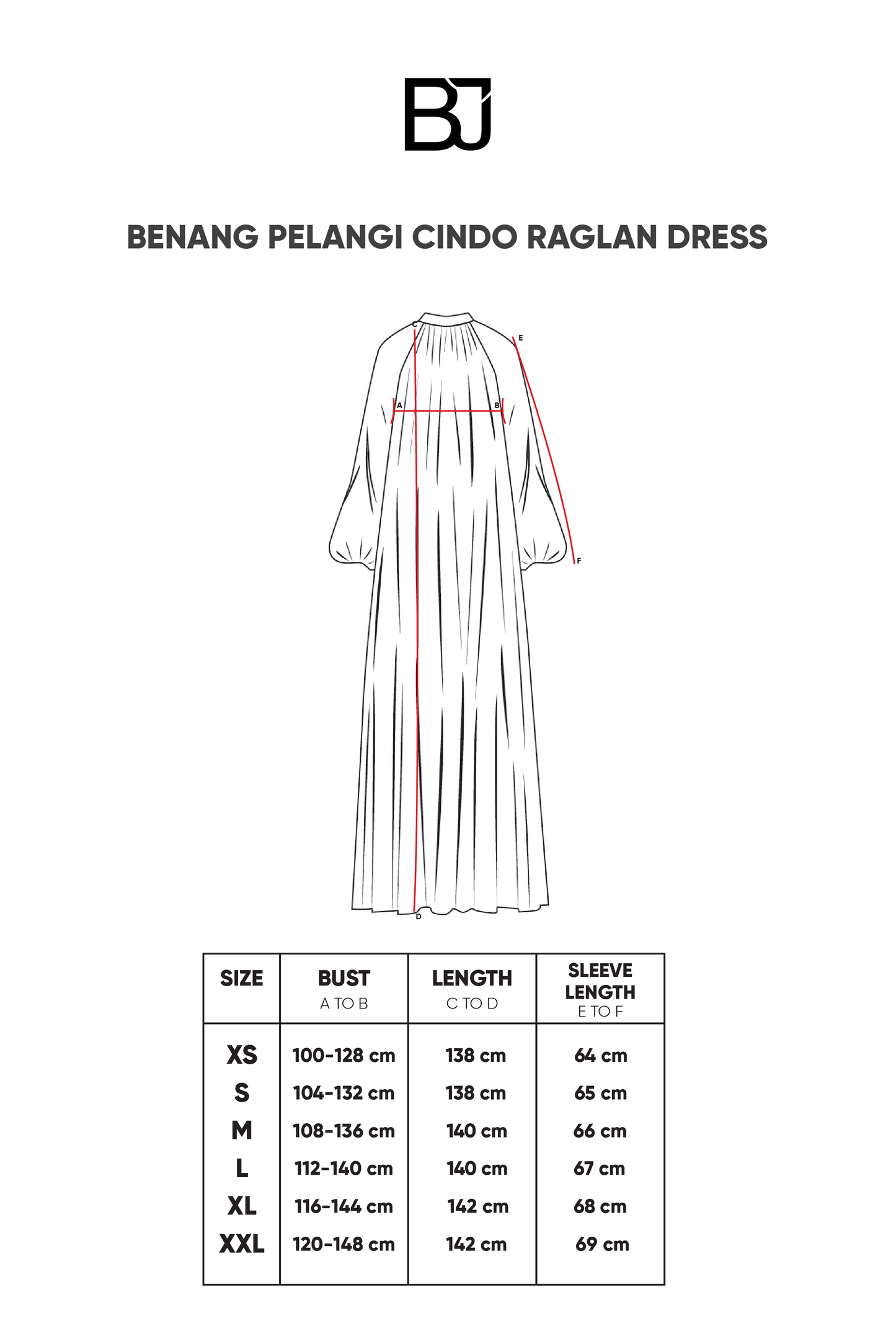 Benang Pelangi Cindo Raglan Dress - Patchwork Navy