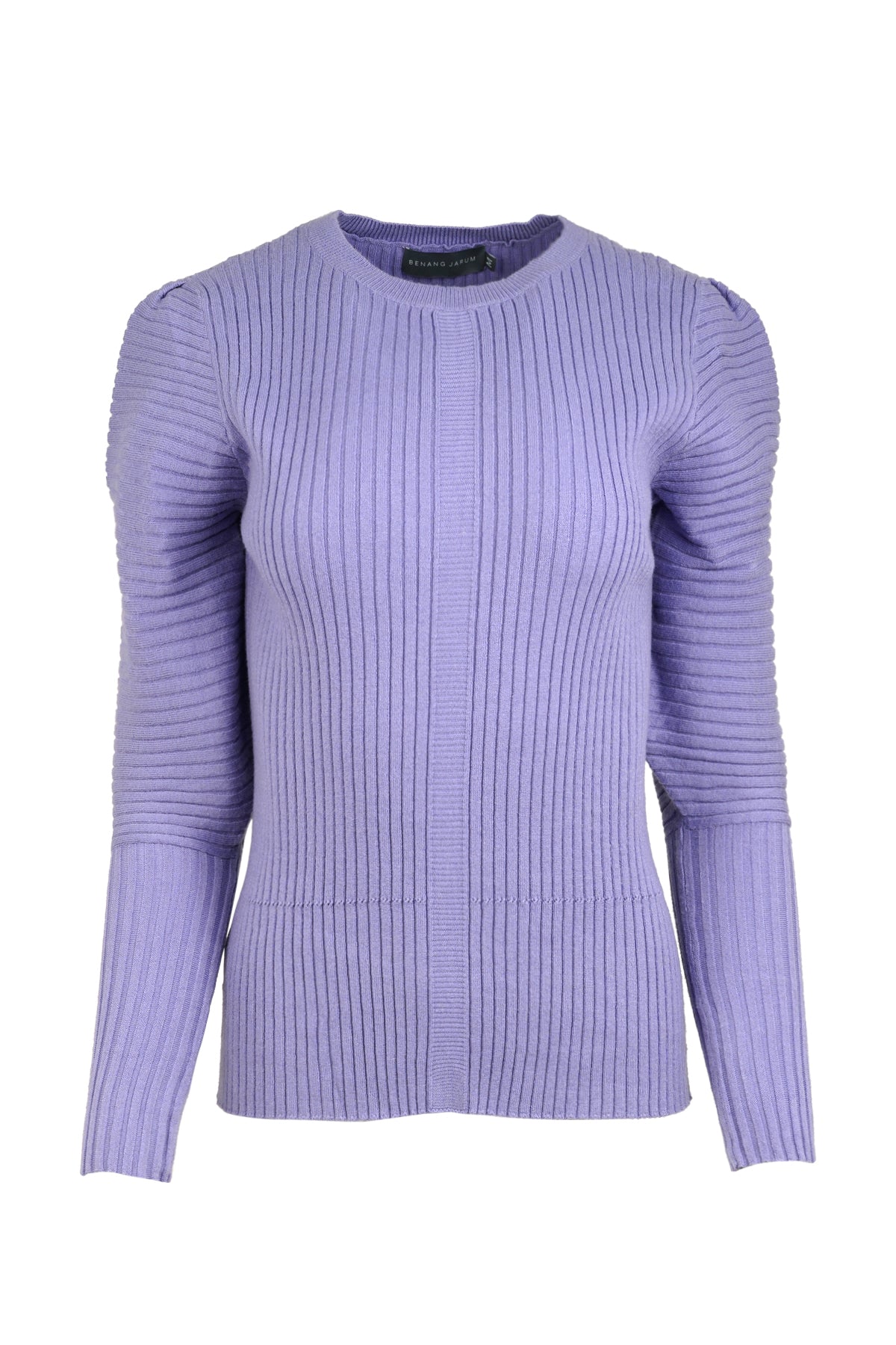 Sweatshirt With Juliette Sleeve - Violet – Buttonscarves