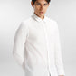 everyday men embroidery long sleeve shirt in white by buttonscarves front view