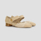 Bimu Strap Pump - Beige