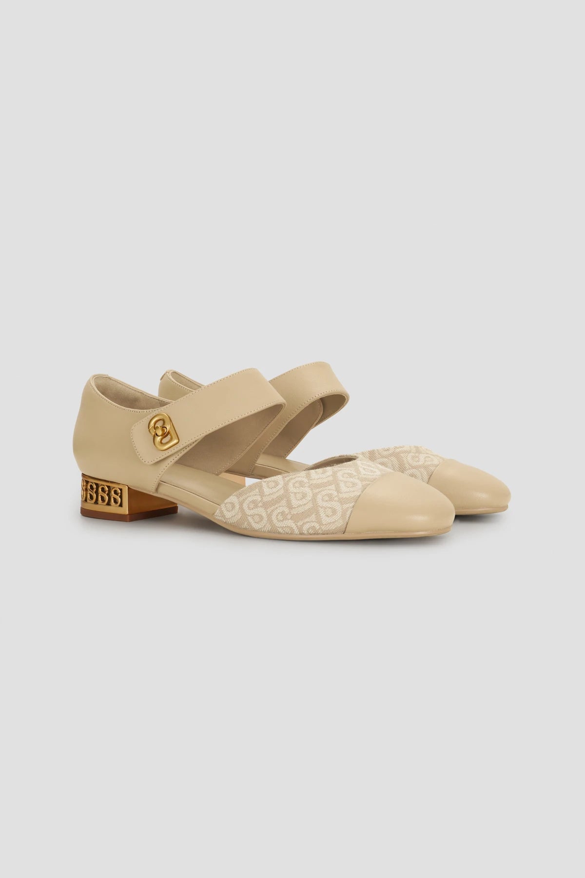 Bimu Strap Pump - Beige