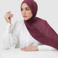 Everyday Twill Shawl - Maroon