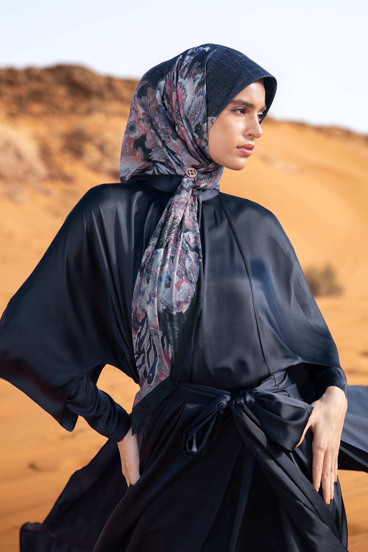 Dune Jacquard Voile - Bluvia