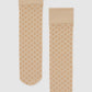 Luna Nylon Socks - Beige