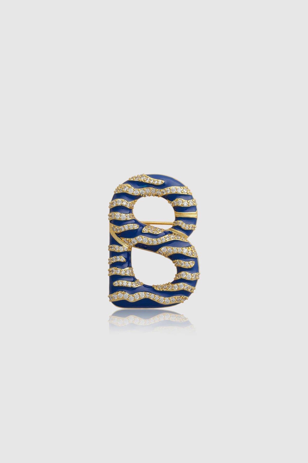 Signature Maris Brooch - Blue