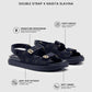 Double Strap - Navy