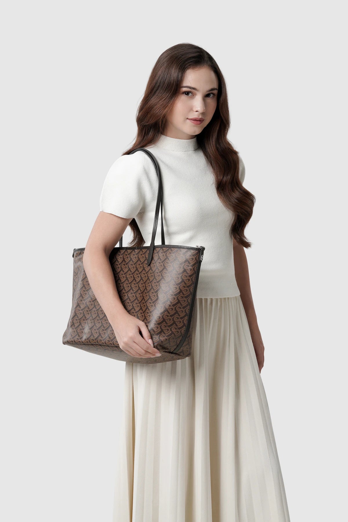 Anya Tote Bag - Brown
