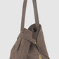 Britney Bag Small - Suede Leather - Taupe