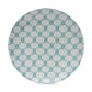 Beverly Monogram Dinner Plate - Teal
