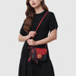 Alba Bag - Black/Red