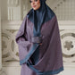Linka Two Tone Capsule Prayer Robe - Berry