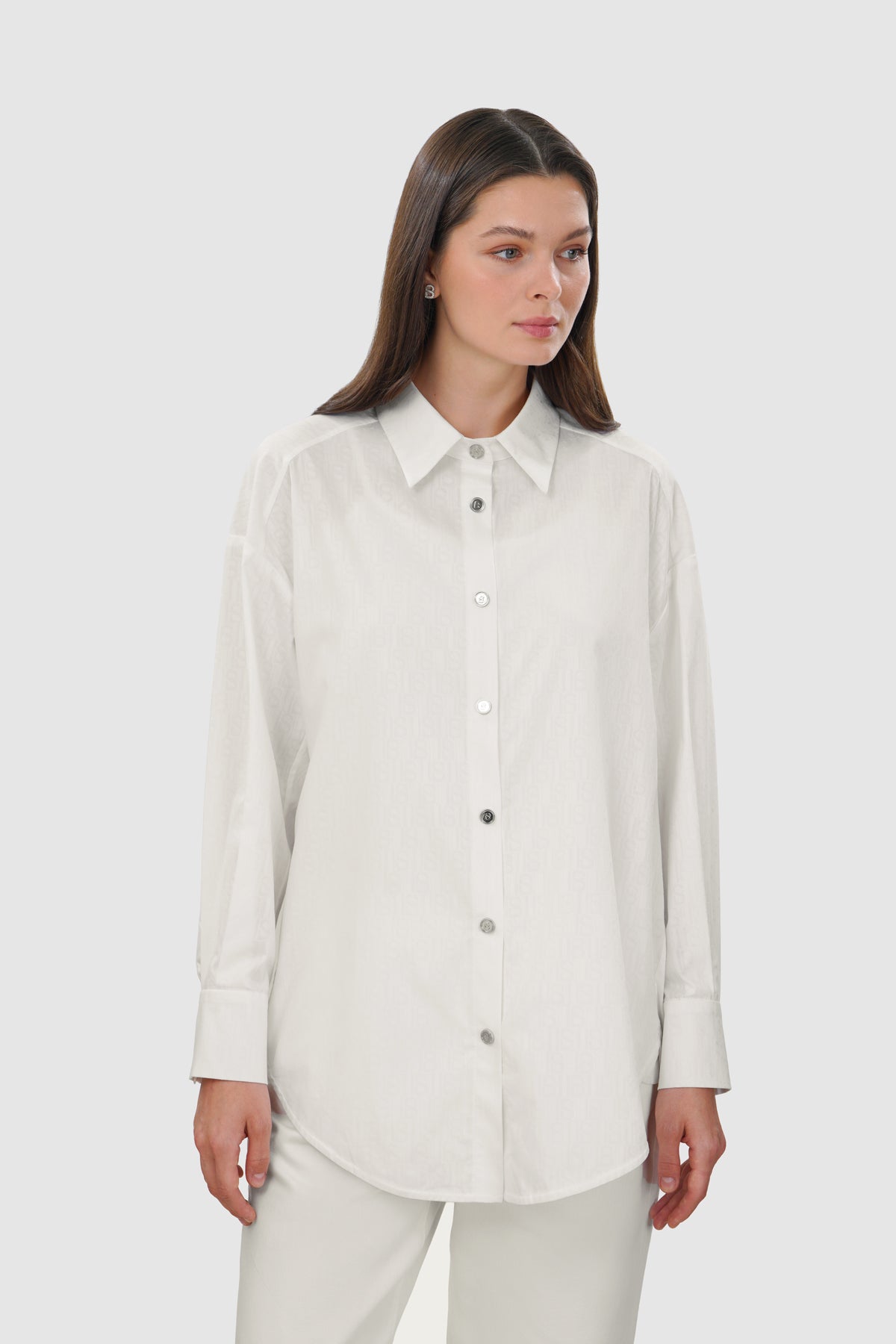 Leena Cotton Shirt - White