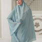 Linka Two Tone Capsule Prayer Robe - Mist