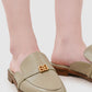 Madeline Deux Open Back Loafer - Taupe