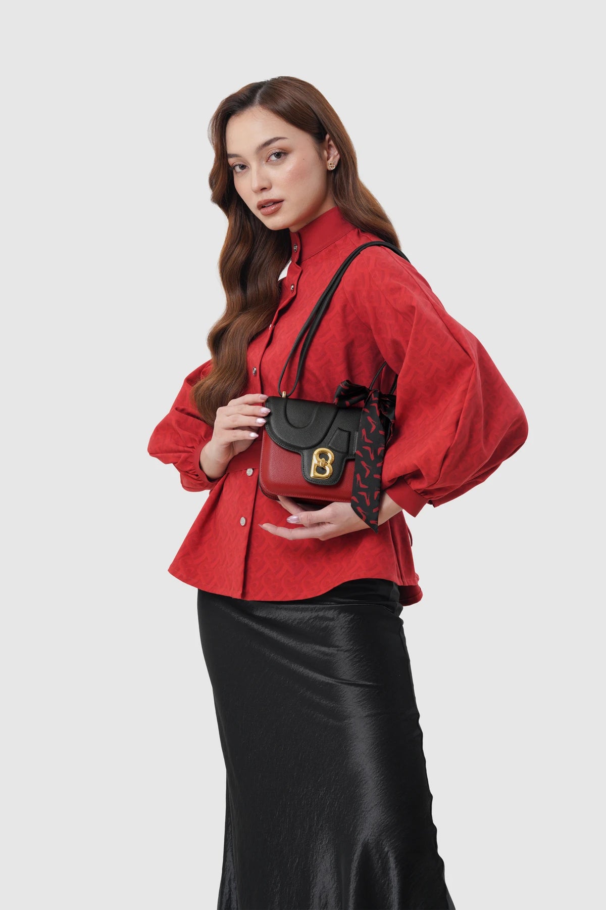 Alba Bag - Red/Black