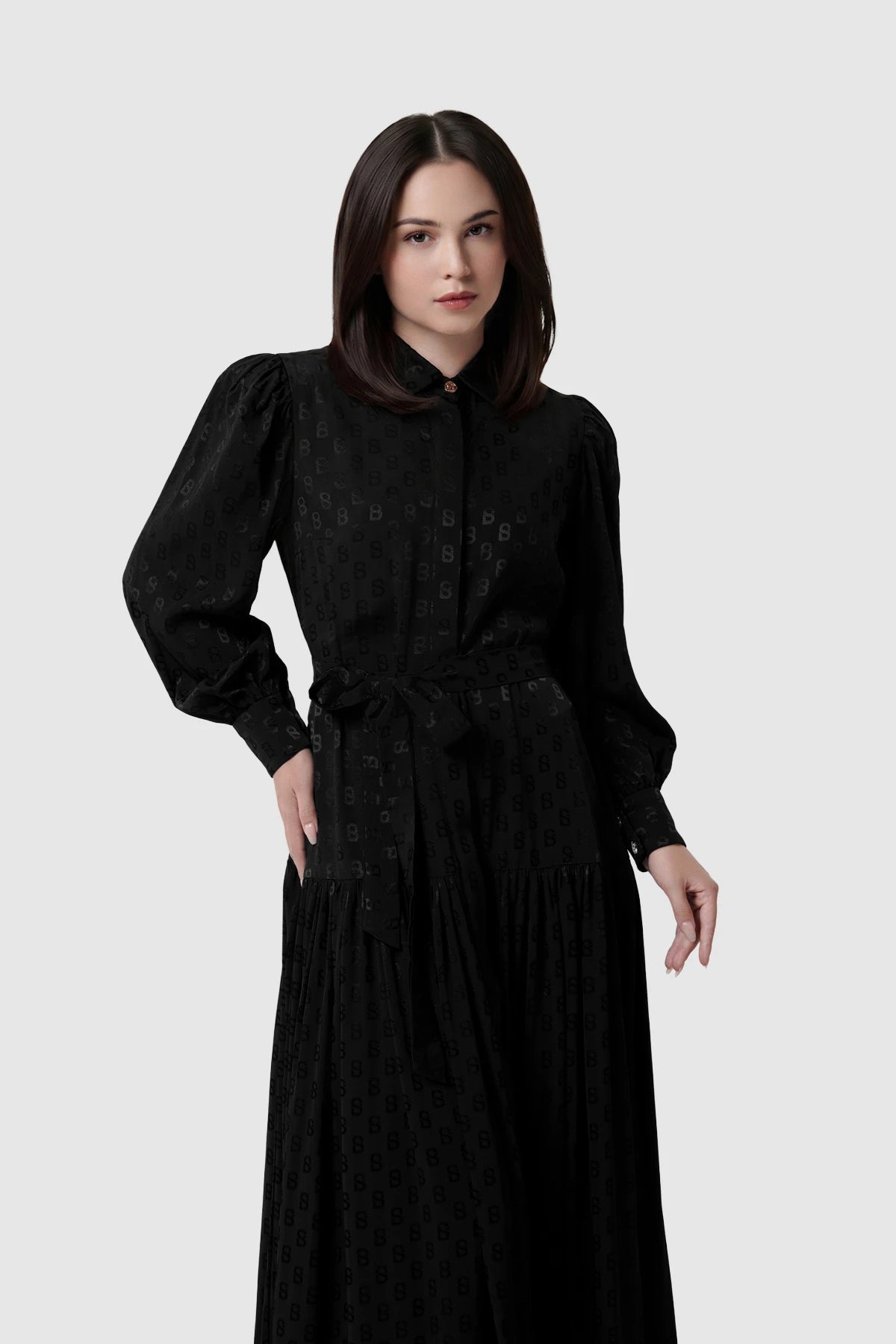 Aleena Maxi Dress - Black