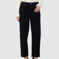 Emma Baggy Denim Pants - Black