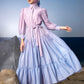 Tropical26 Shirt Dress - Pink/Blue