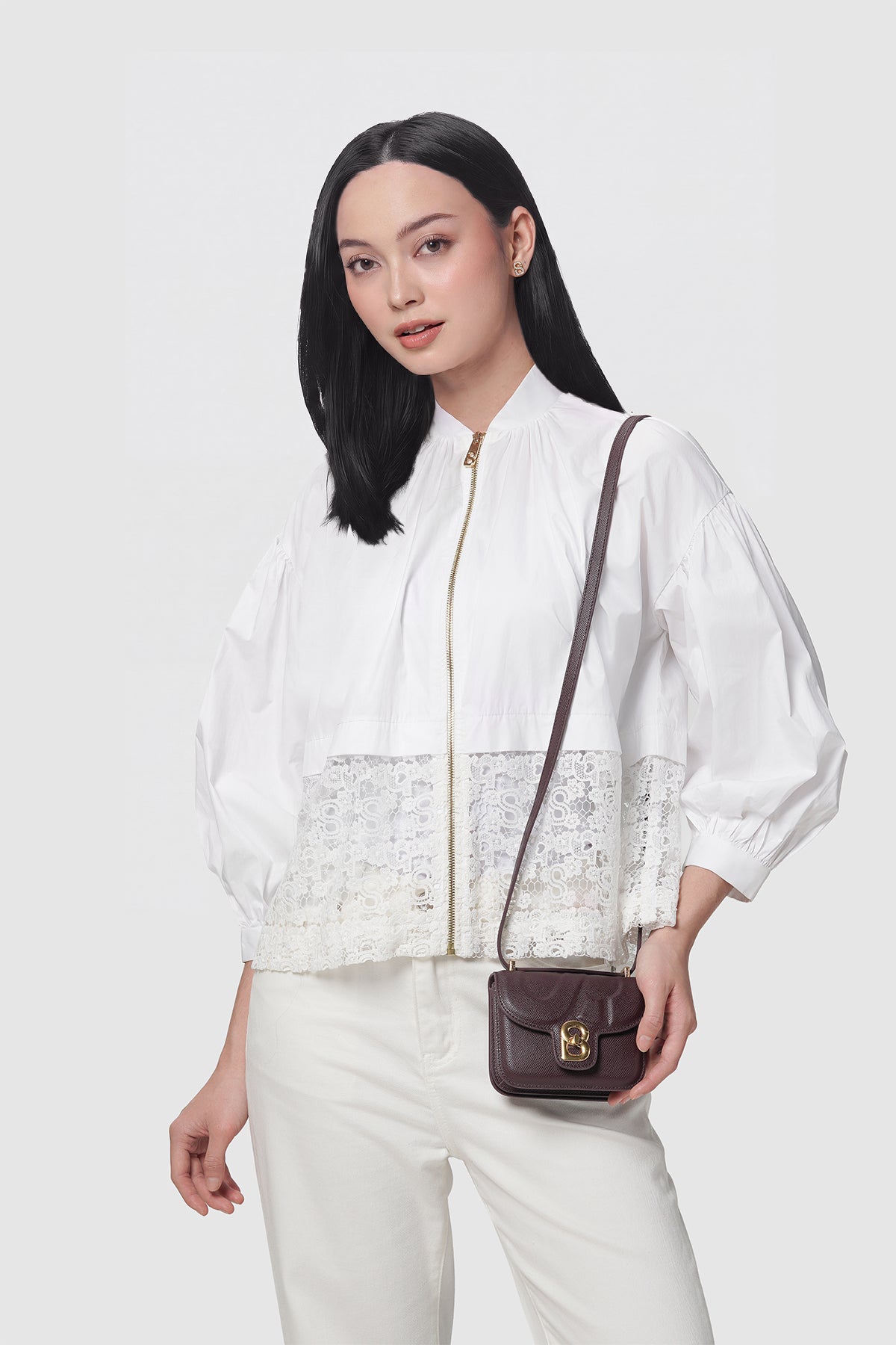 Alba Bag Mini - Burgundy