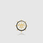 Maris Pin Brooch - Gold Black