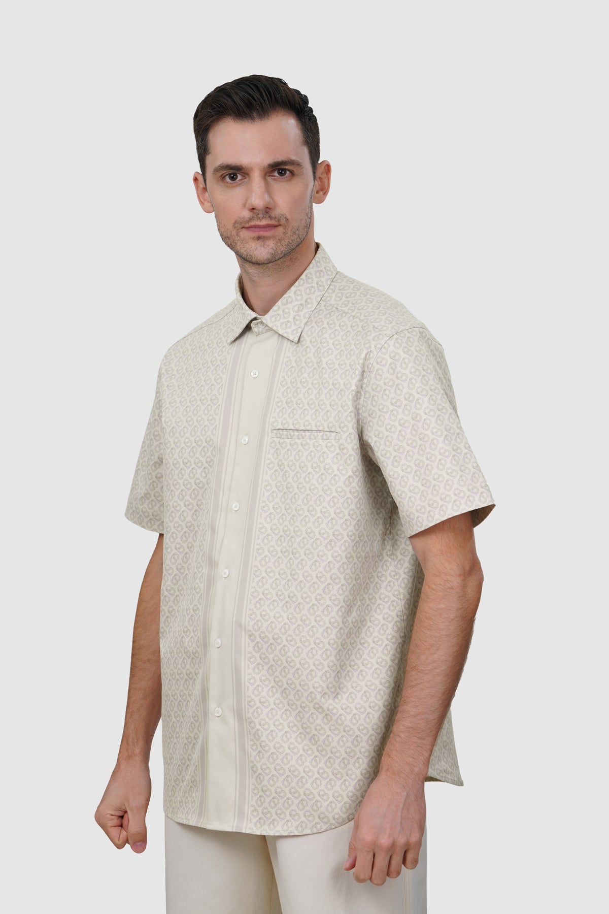 De Fleur Men Shirt - Taupe