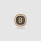 Square Pin Brooch Package - Gold