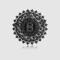 Noura Brooch - Hematite
