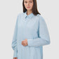 Leena Cotton Unisex Shirt - Blue