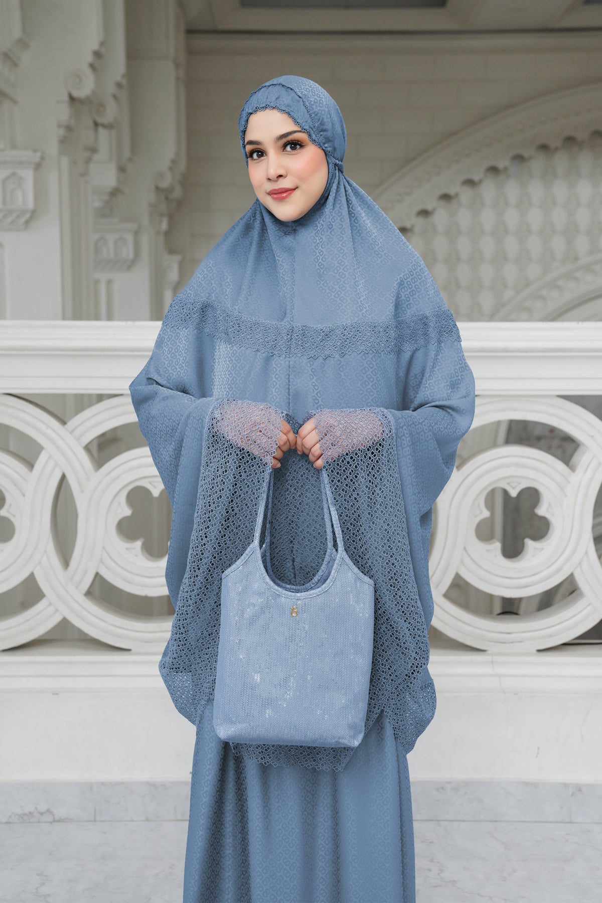 Safa Prayer Robe - Blue