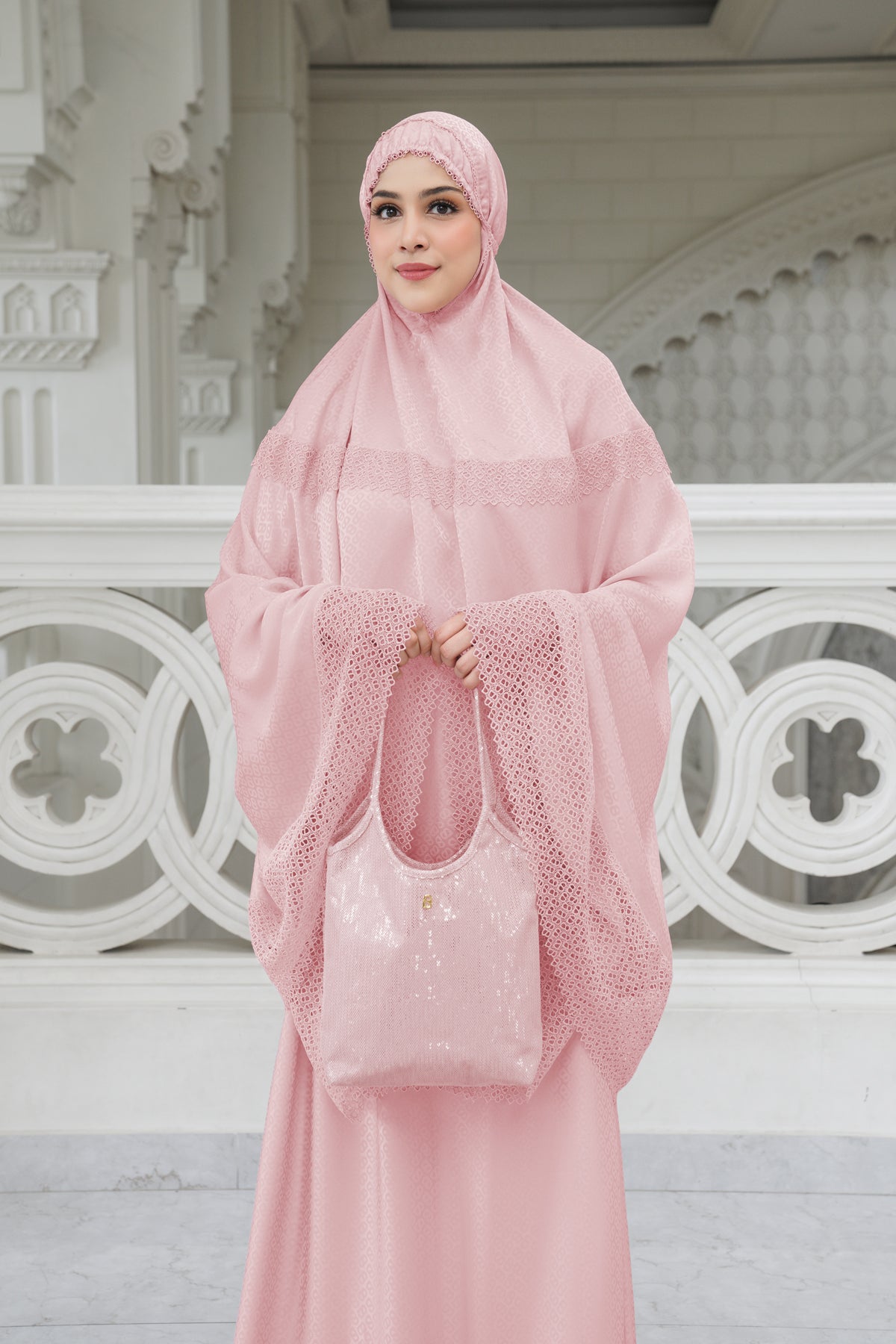 Safa Prayer Robe - Pink