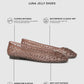 Luna Jelly Shoes - Brown