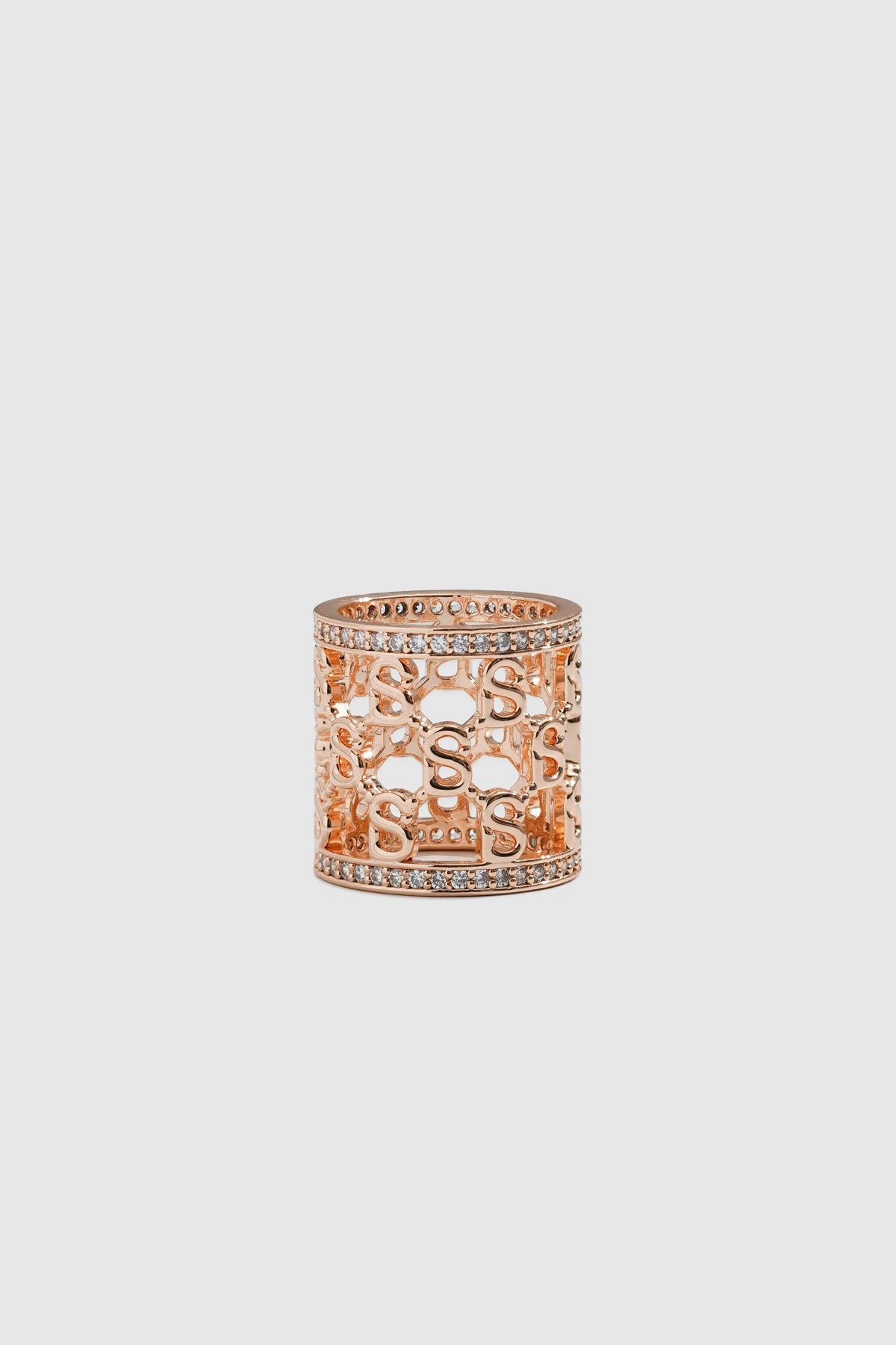 Adara Ring Brooch - Rose Gold