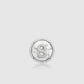 Liora Pin Brooch - White Marble