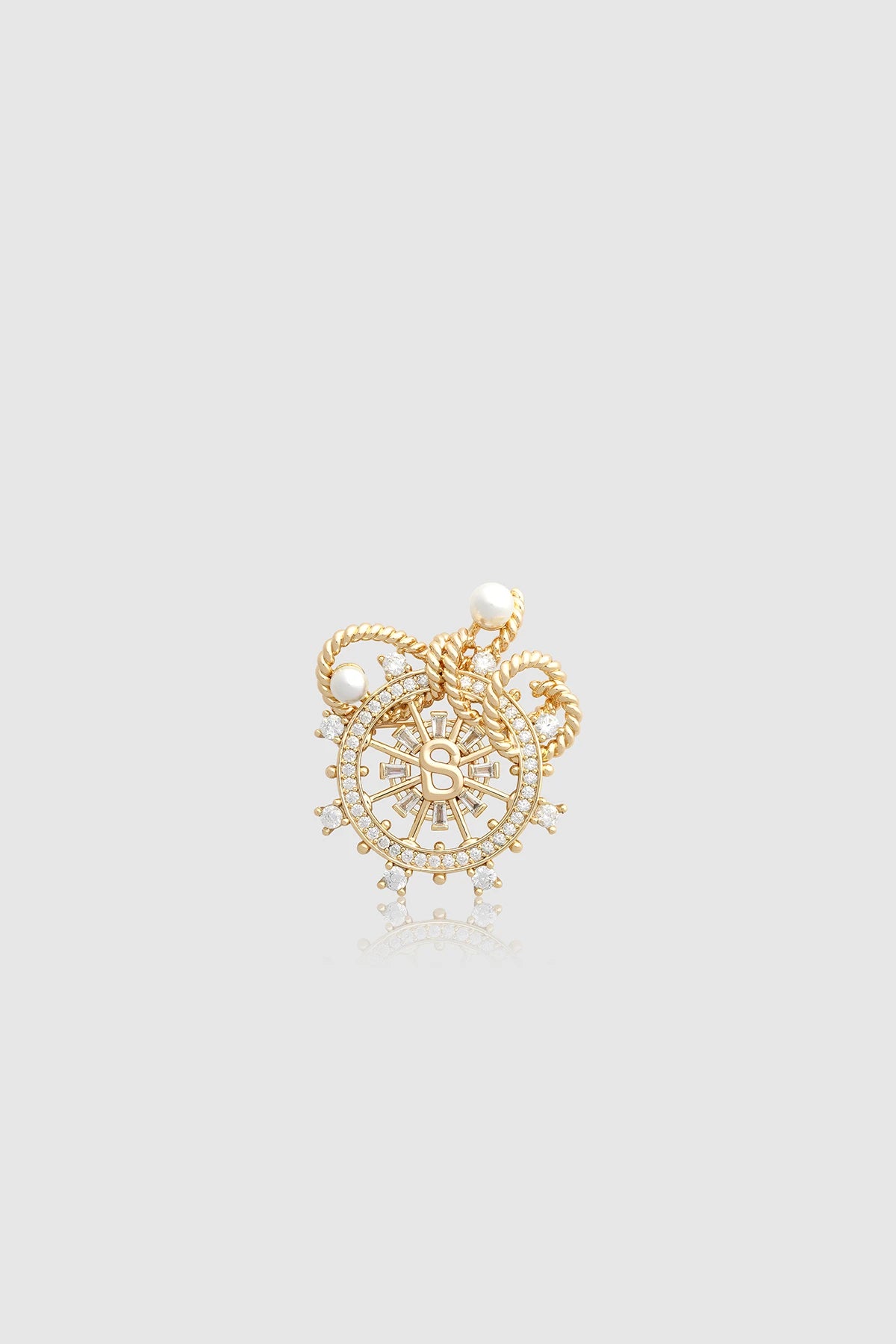 Maris Brooch - Gold