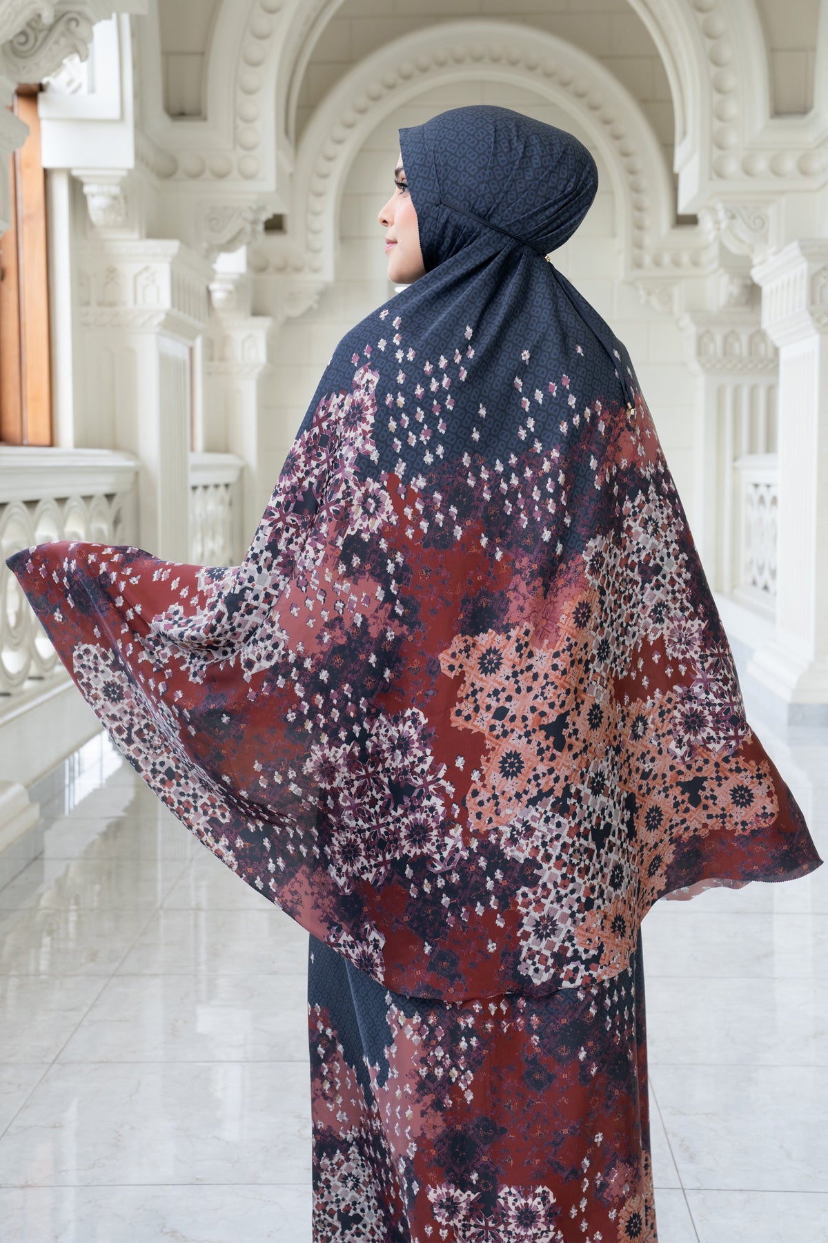 Moroccan Prayer Robe - Dusk