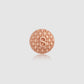 Sofia Round Pin Brooch - Rose Gold