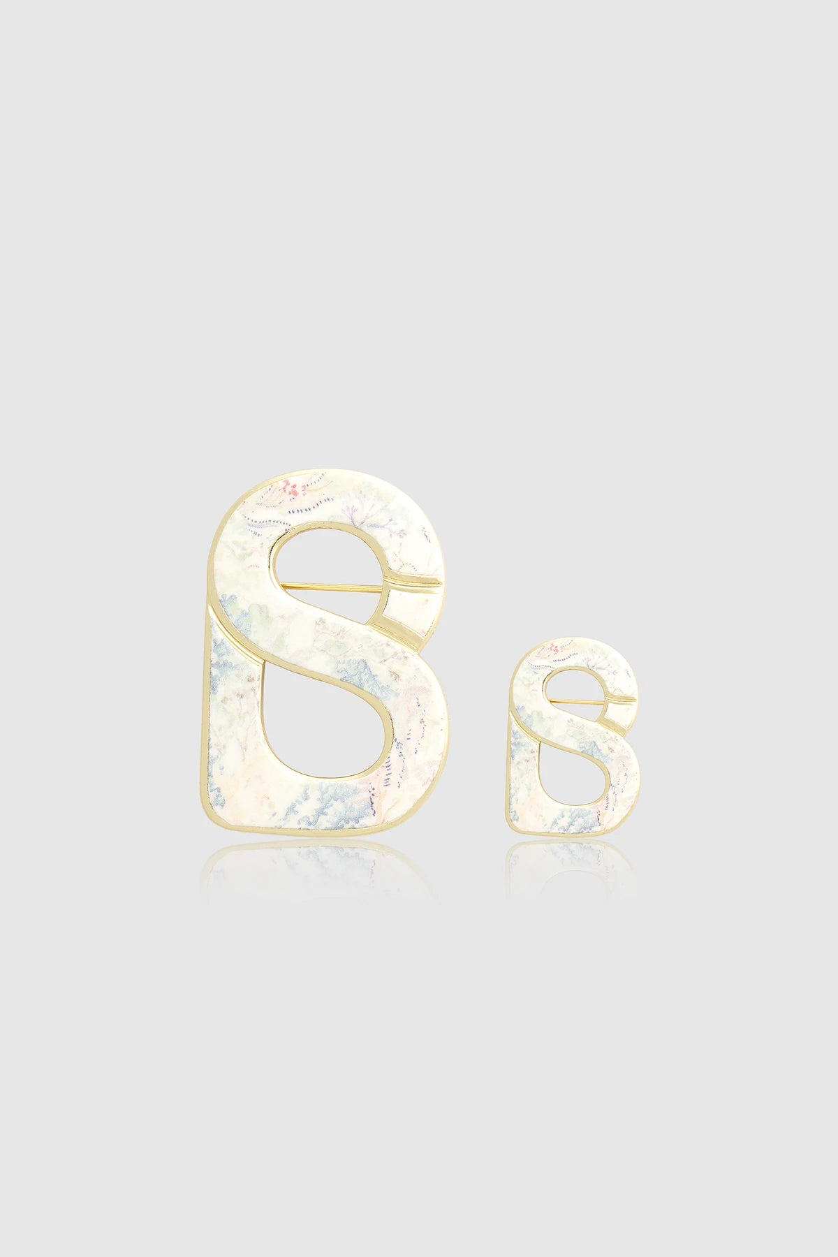 Under The Sea Brooch Set - White