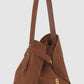 Britney Bag Small - Suede Leather - Caramel